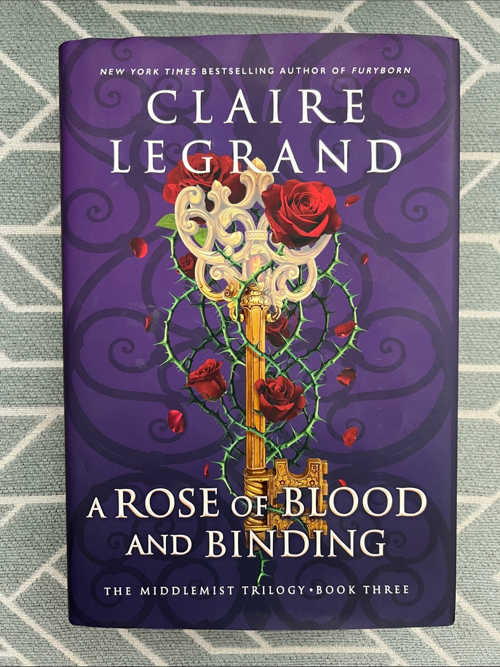 A Rose of Blood and Binding by Claire Legrand - Hardback